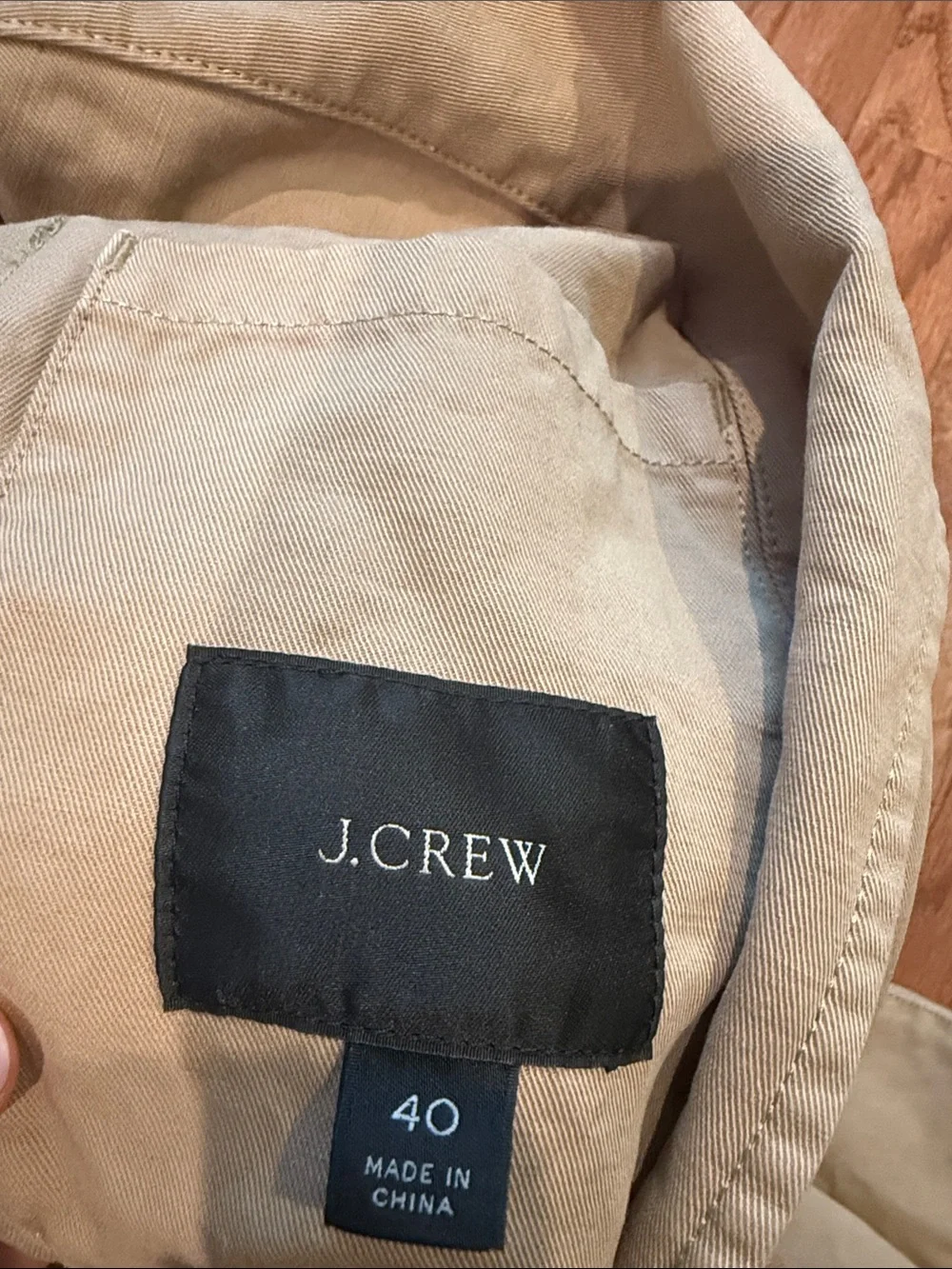 J. Crew Lightweight Tan Blazer